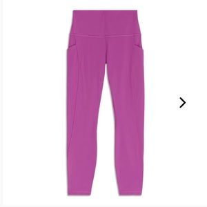 Lululemon align leggings with pockets, size 4, worn twice